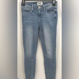PAIGE Women's Skinny Jeans in Light Wash Blue